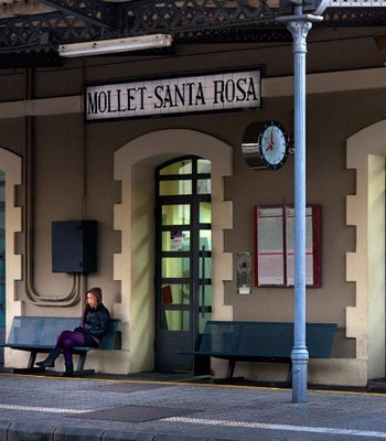 Renfe farà millores a l'estació de Mollet-Santa Rosa .