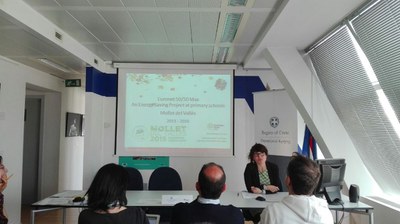 Mollet exposa a Europa el seu projecte 50/50 .