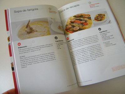 El receptari "Del mercat a la taula" ja es pot trobar al Mercat Municipal.