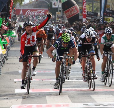 Arribada dels corredors a Mollet del Vallès