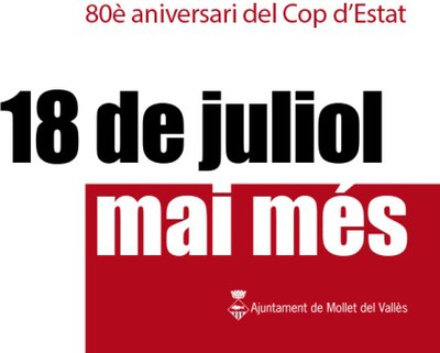 18 de juliol mai més .