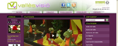 El web de Vallès Visió ja supera les 300.000 visites.