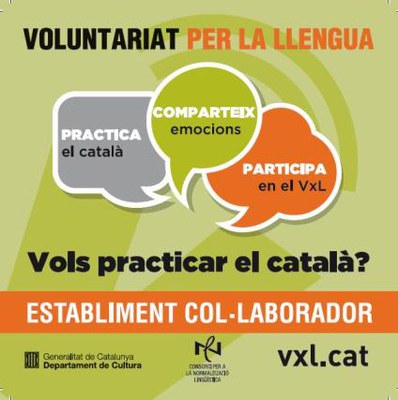 Disset establiments de Mollet renoven l'adhesió al Voluntariat per la llengua .