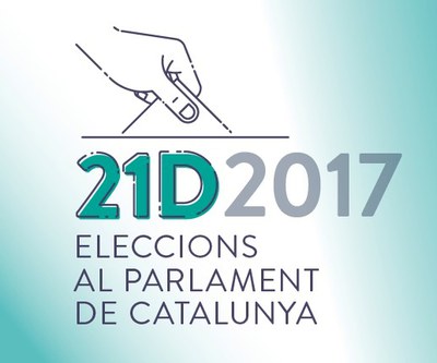 Informació d'interès sobre les eleccions al Parlament de Catalunya d'aquest dijous 21 de desembre de 2017.