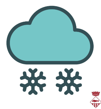 Activat el Pla municipal d'emergències per nevades.