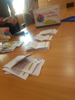 Alta participació al procés Lourdes decideix .