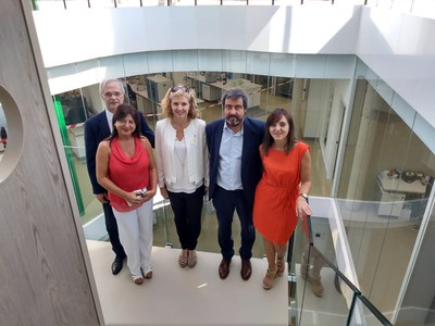 Euromed inaugura a Mollet un nou edifici de laboratoris d’innovació i desenvolupament.