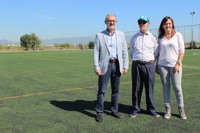 L’Ajuntament inverteix més de 500.000 € per millorar els dos camps de futbol Germans Gonzalvo.