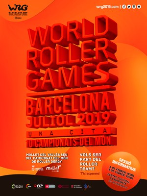 Vols ser voluntari dels World Roller Games ?.