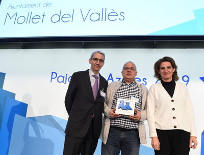L’Ajuntament de Mollet reconegut a nivell estatal per les seves polítiques de reciclatge de paper i cartró .