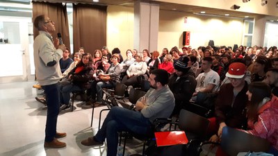 Jaume Funes captiva un auditori de diferents edats i col·lectius.