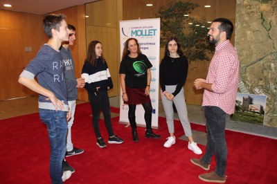 L’Ajuntament rep l’alumnat molletà d’un Erasmus+ a Ravensburg, que qualifica d’”experiència increïble” .