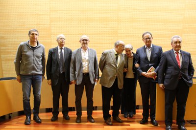 Enric Juliana i Marcel Planellas presenten Textos 5 del CED Jordi Solé Tura.