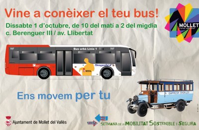 Dissabte, vine a conèixer els nous busos urbans.