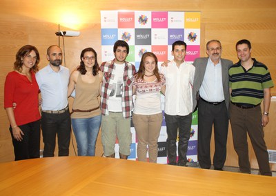 Quatre alumnes molletans guanyen el Certamen Joves Investigadors.