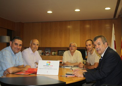 Trobada de la Comissió d’Impuls de la línia estratègica sobre cooperació i desenvolupament territorial.