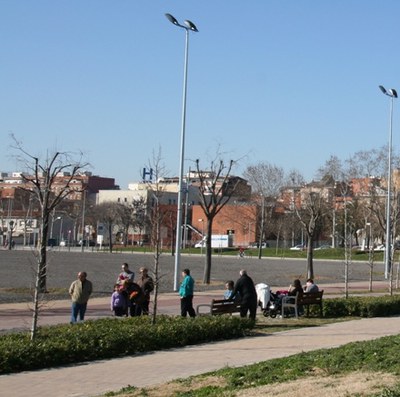 Terrenys on s'ha de construir el futur institut