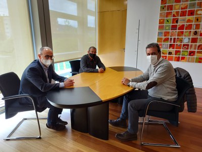 Ronda de contactes amb empreses de Mollet per generar més ocupació a la ciutat.