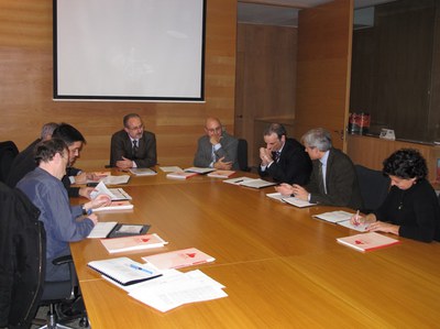 Trobada de la Comissió d’impuls de la línia estratègica Activitat Econòmica i Saludable.