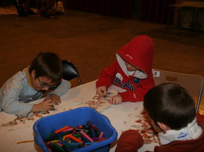 Juguem al mercat, espai lúdic per a infants.