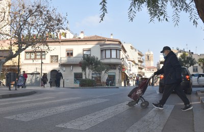 Comencen les obres de millora de l’avinguda Llibertat.