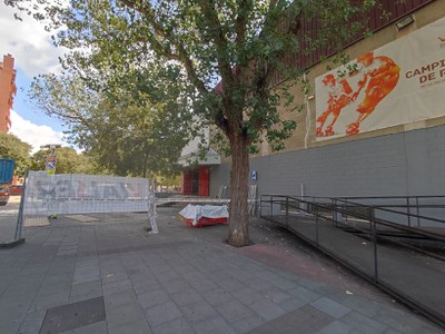 Comencen les obres de reforma integral del Pavelló Municipal d’Esports Riera Seca.
