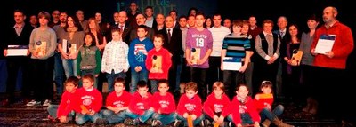 Garriga i Andrés, guanyadors de la Nit de l'Esport.