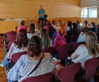 L’Ajuntament rep 22 alumnes provinents de 3 països en el marc del programa Erasmus.