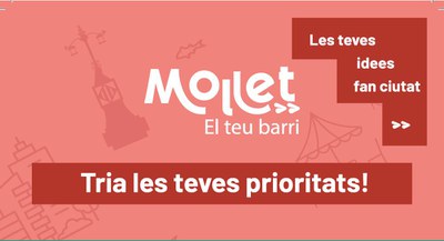 Prendre més mesures per combatre el canvi climàtic és l’opció més votada en el procés participatiu Mollet el teu barri.