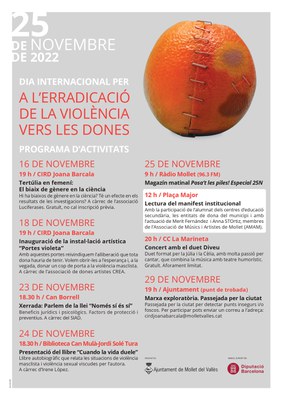 Mollet diu NO a la violència masclista.