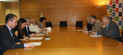 Josep Monràs es compromet amb els industrials del Baix Vallès per impulsar l’activitat a la ciutat.