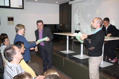 Lliurament dels diplomes del programa FiL i Integra-T amb les TIC.