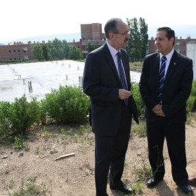 L’alcalde, el degà i el regidor d’Economia