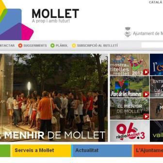 www.molletvalles.cat és el segon web corporatiu més ben valorat en un estudi de la UAB sobre comunicació pública.