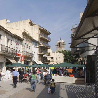 Ajuntament i comerciants organitzen la 1a Mostra de comerç i venda al carrer.
