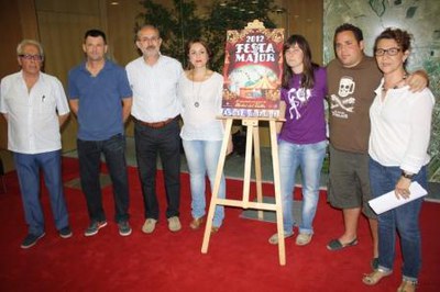 Mollet presenta el programa i el cartell de Festa Major d’estiu 2012.