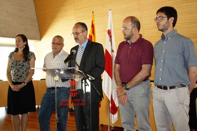 Declaració institucional en contra de les mesures anunciades pel Govern de l’Estat.