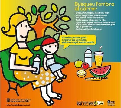 Alerta per l’onada de calor.