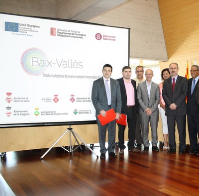 Mollet signa acords de cooperació amb el teixit empresarial.