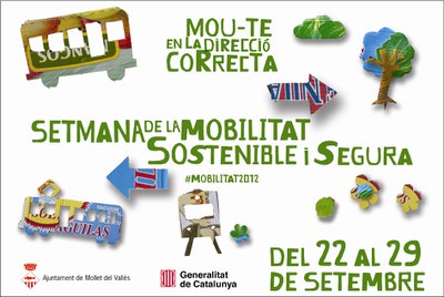Mollet s’adhereix a la Setmana de la Mobilitat Sostenible i Segura 2012.