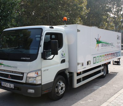 Vehicle de la Deixalleria Mòbil