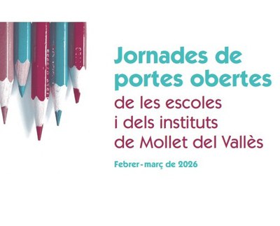 Comencen les jornades de portes obertes de les escoles i instituts de Mollet