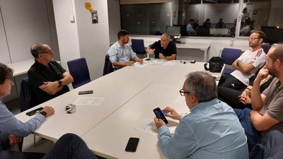 Reunió del jurat de la XXXII edició de la Nit de l'Esport.