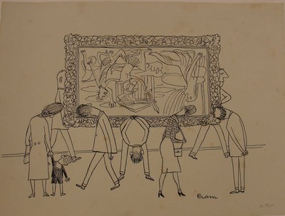 Obra de Marc Aleu, un dels membres del Grup Taüll.