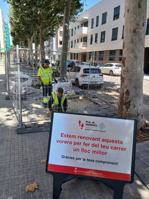 Treballadors vorera.