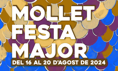 Imatge del cartell de Festa Major 2024.