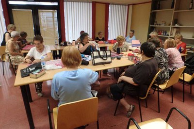 Taller de gent gran.