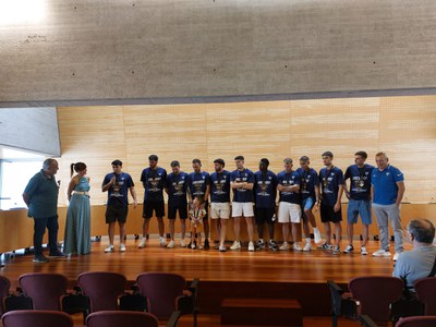 L’Ajuntament rep la UD Molletense.