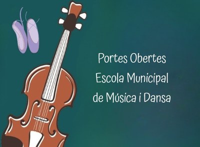 L’Escola Municipal de Música i Dansa farà una jornada de portes obertes el 7 de maig