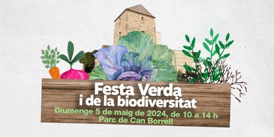 Cartell de la Festa Verda i de la Biodiversitat 2024.